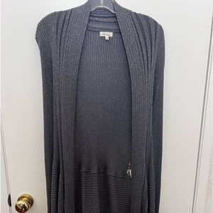 Woman’s long tunic blazer